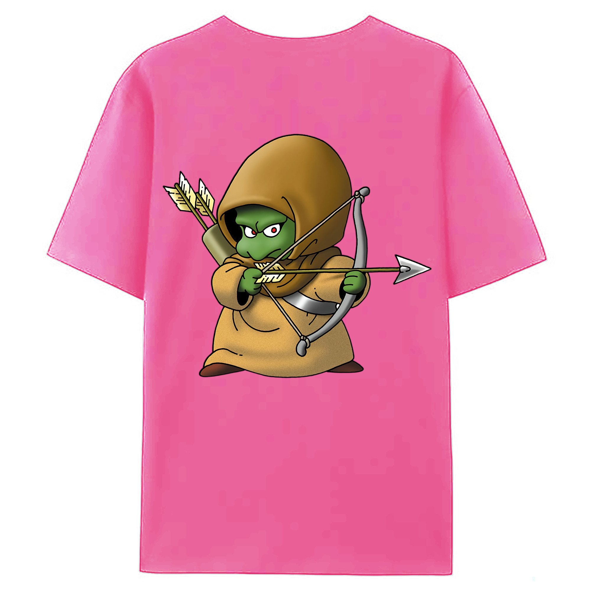 （画像用） ドラゴンクエスト Doragon Kuesuto Dragon Quest レディース半袖Tシャツ(バックプリント)
